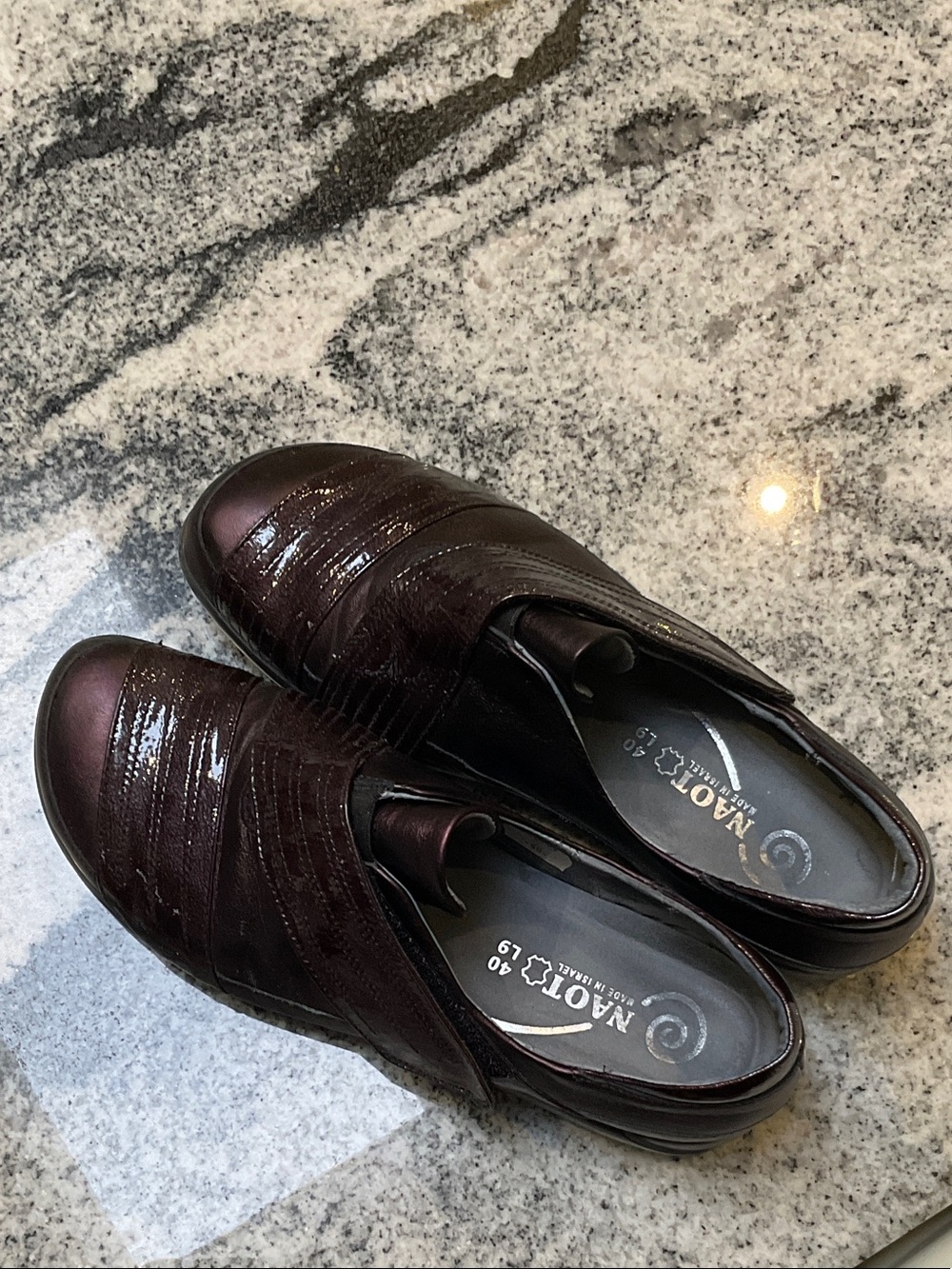 Naot Women's Deep Burgundy Slip-On Loafers